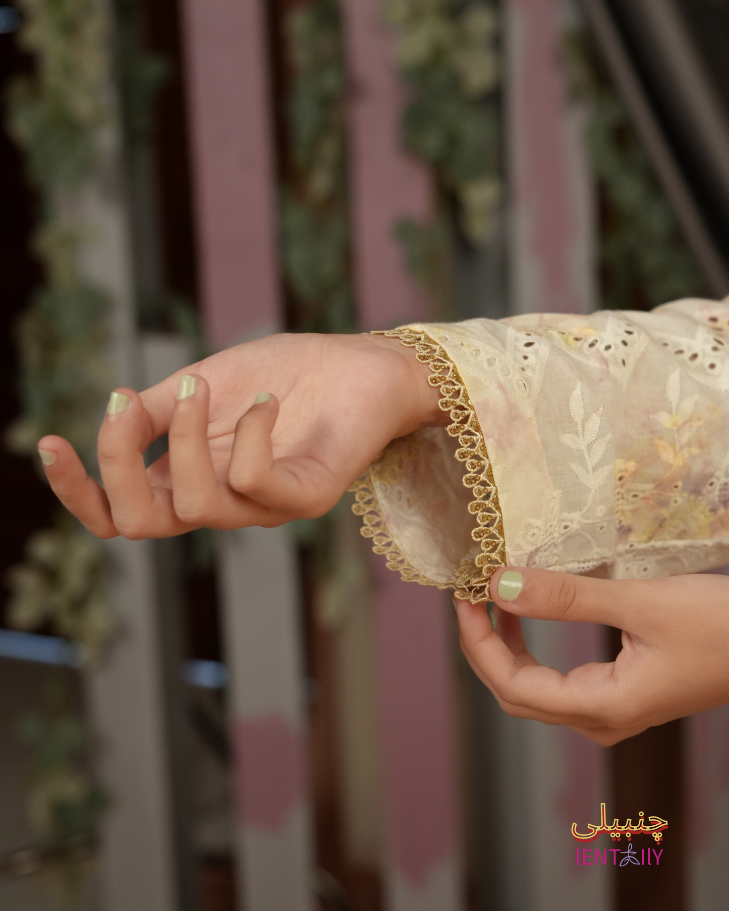 Chambeli – Classic Beige Chikankari Shirt