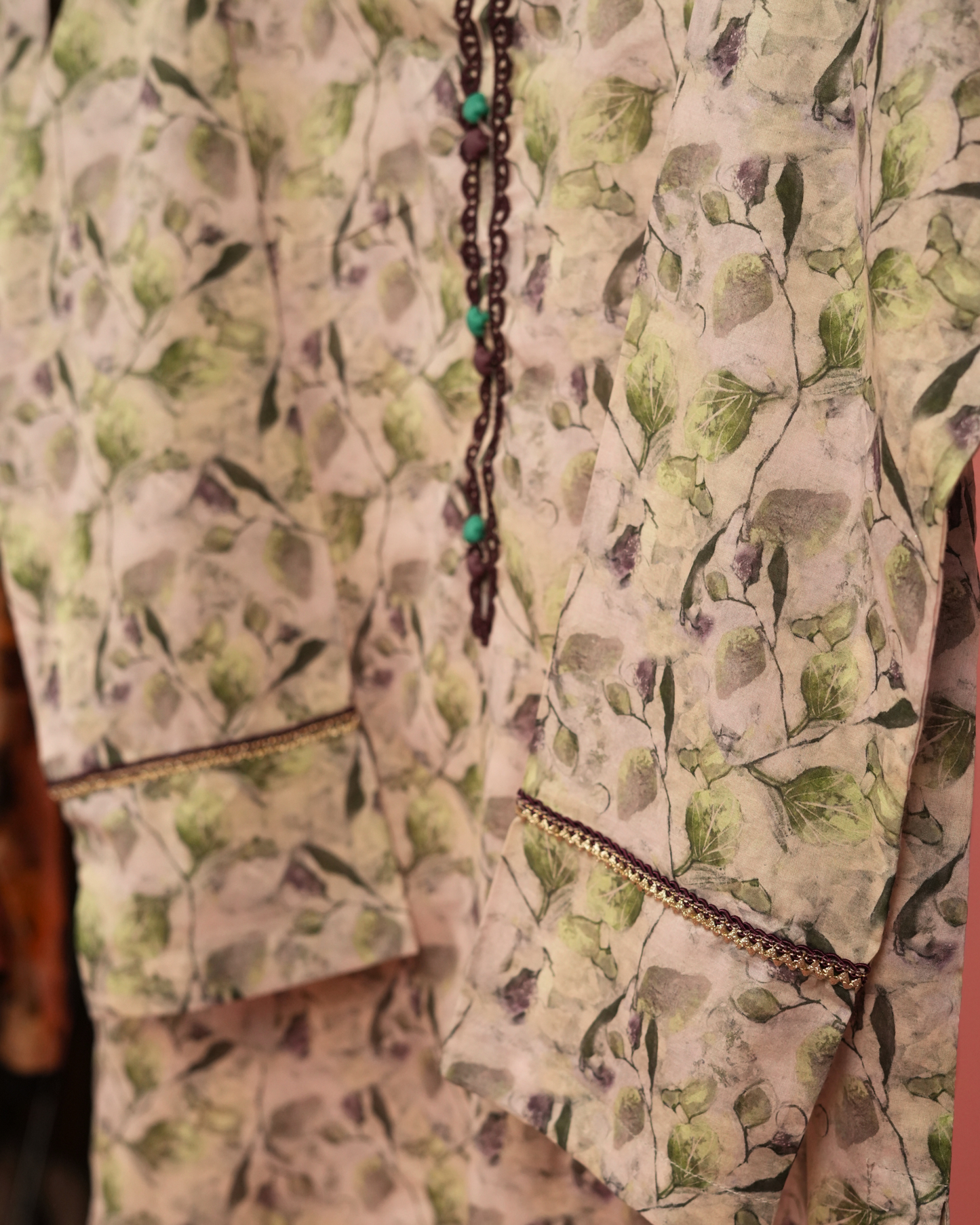 Patchouli 01 – Soft Sage Printed Lawn Co-ord Set